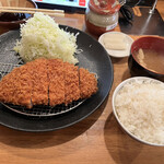 薩摩 茶美豚 とんかつ 花 - ロースかつ定食