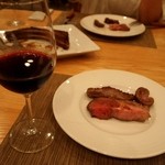 トラットリア・アルモ - 仔羊には赤ワインが合うのよねぇ