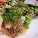 TENTO - 手ごね豆腐ハンバーグ定食 890円