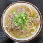 さか枝うどん - 肉うどん(小)¥500