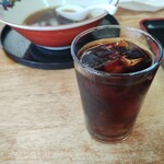 せんな里 - 食後のアイスコーヒー(サービス)