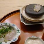 懐石料理 桝田 - 河豚の石焼