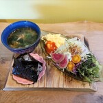 みどりの朝喫茶 - おむすびモーニング