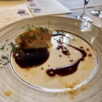 アンシャンテ - 本日のお魚の香草焼き　柑橘の香り
      バルサミコソース