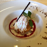 アンシャンテ - 本日のデザート。チーズケーキ系。