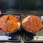 明治亭 - 左ヒレ　　右ロース