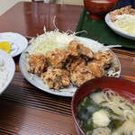 食事処 三平 - ザンギ定食（850円）