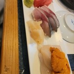 すし処尾崎 - つまみの刺し盛り