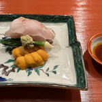 東茶屋 なかむら - ノドグロと雲丹