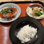 東茶屋 なかむら - メジマグロ漬け丼