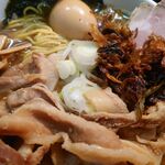 一条流がんこ総本家分家四谷荒木町 - 焦がしネギトッピング！