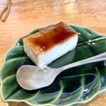 十割そば処 蕎游子 - 天せいろにセットになっていた蕎麦ぷりん