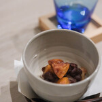 江戸前芝浜 - "金柑（きんかん）"＋"荳沙（あづきあん）"