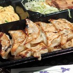 Chuuka Restaurant Spirits - 肉ギョーザセットの肉ギョーザ