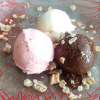 リストランテ アクアパッツァ - 平日ランチ限定 おまかせジェラート３種盛り+350円(税込)