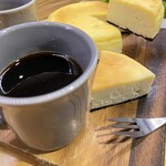 [Supreme marriage] New York cheesecake x original deep roasted coffee