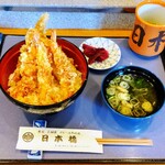 日本橋 - 穴子と海老天丼