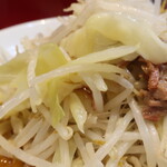 ラーメン二郎 - ヤサイ（そのまま）