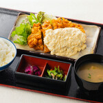 [Miyazaki] Chicken Nanban set with homemade tartare