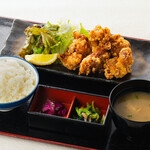 [Oita] Nakatsu fried chicken set