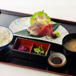 Today's fresh fish sashimi set
