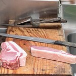 幸楽 - 左が松、右が竹