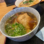 情熱うどん 荒木伝次郎 - 味玉チャーシューつけ麺　つけダレ