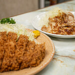 お食事 まるやま - 特とんかつ＆ロースしょうが焼き