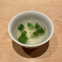 鮨 はしもと - 金目鯛と真鯛のお出汁