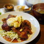 ようざん - ようざんランチ (￥1,200) チキン南蛮 卵たっぷりタルタル