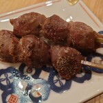 Yakitori Yatagarasu - 砂肝（塩、1本180円）