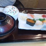 和食レストランとんでん - お寿司セット