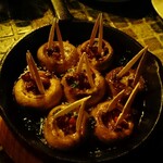 スパニッシュ バル プロモ - マッシュルームのピンチョス