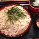 手打ちうどん 家康 - ざるうどん