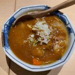 大衆居酒屋代々木横丁 - カレーもつ煮