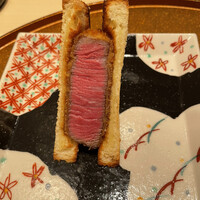 恵比寿 うしみつ - カツサンド、最高に旨かった