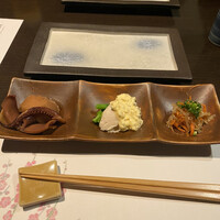 やきとり 風月 名古屋本店 - 前菜3種盛り
