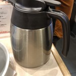 つけめん金龍 - スープ割のスープも手早く用意してくれる！