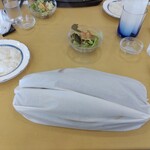 ペンギン - 紙ナプキンで蒸し焼き状態に。