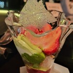 表参道うかい亭 - 抹茶パフェ