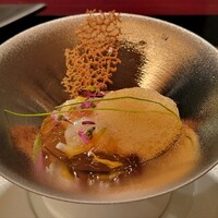 表参道うかい亭 - 牡丹海老のジュレ