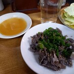 茂利屋 - 生センとごま油＆塩のタレ