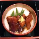 東京満月 - マグロの山かけ