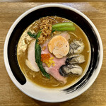 麺処 しろくろ - 【限定】牡蠣の赤味噌そば(1,250円)