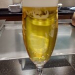 ステーキハウスハマ - 生ビール