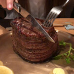 ステーキハウス キッチンリボン - 