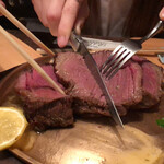 ステーキハウス キッチンリボン - 