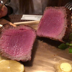 ステーキハウス キッチンリボン - 