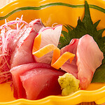お酒と創作和食を楽しむお店 酒彩 たなか - お刺身盛り合せ