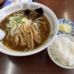 南龍 - もやしラーメンライス（小）